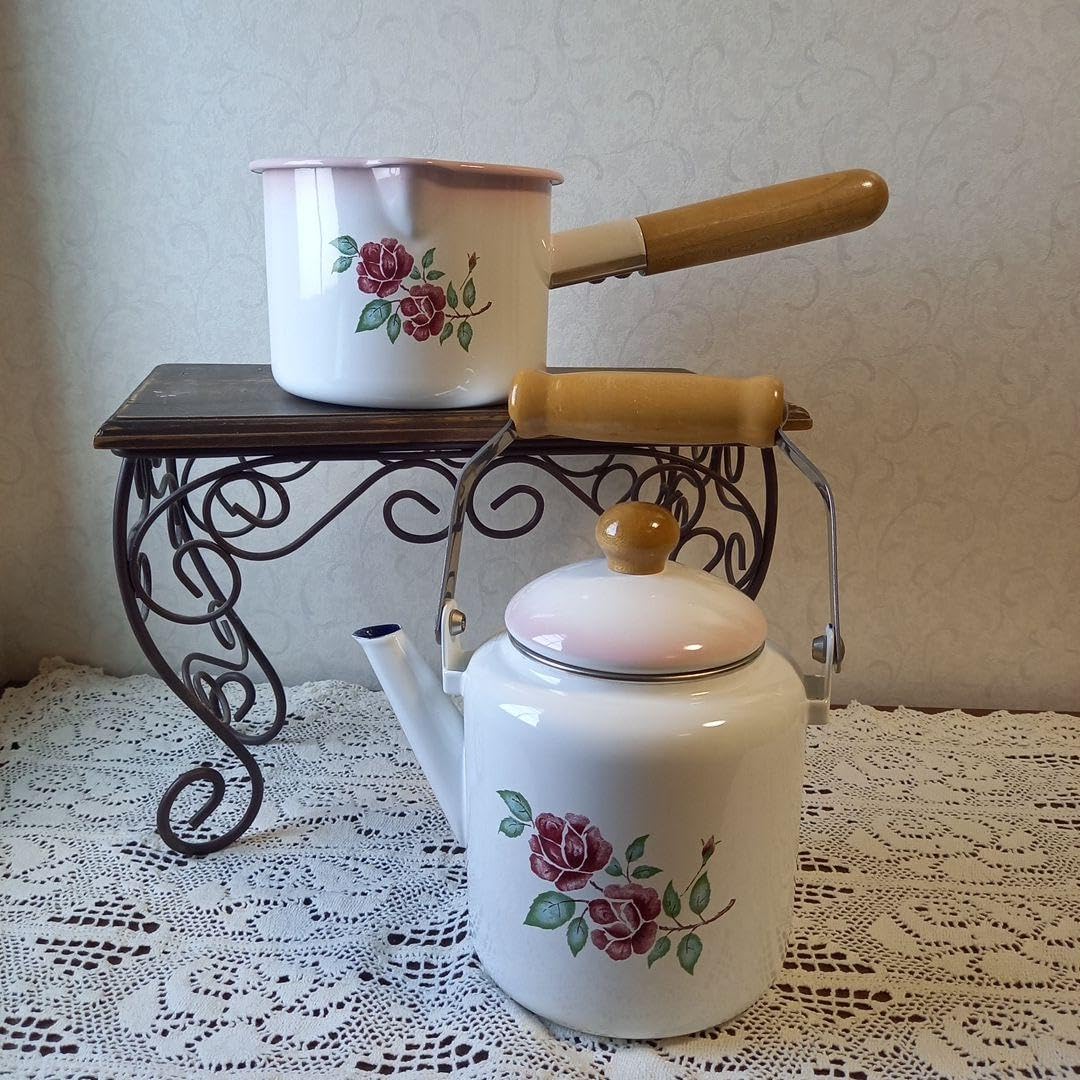 イマン　スカーレットローズ　気持ち手ミルクパン　ブリオッシュケトル イマン スカーレットローズ 気持ち手ミルクパン ブリオッシュ