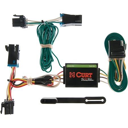 Amazon.com: CURT 55377 Vehicle-Side Custom 4-Pin Trailer Wiring Harness