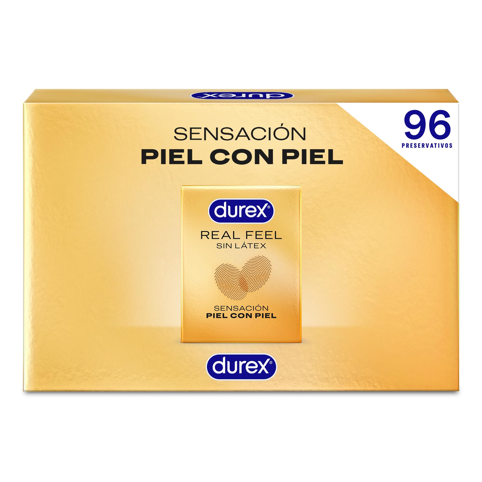 Durex Preservativos Sensitivos Real Feel Sin Látex condones - 12 Unidades ( Paquete de 1) — view 3