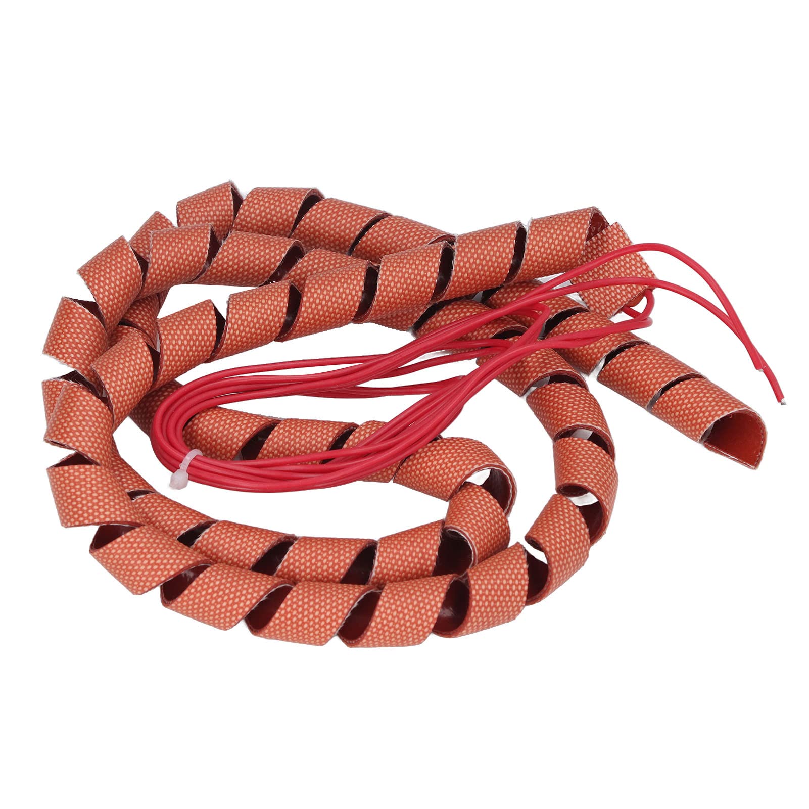 Eacam Câble de Ruban Chauffant en Silicone en Spirale Câble Trace Chauffant 220V 70W pour la Protection du Gel (Diamètre externe de 12 mm (0,47 pouce))