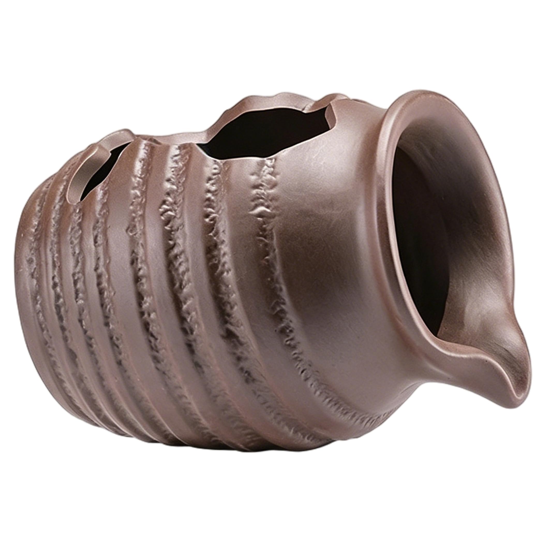 Xdyyjrasa Fountain Spitter - Mini Outdoor Water Fountain & Pond Spitter, 4.88x3.9x3.54 Inch Decorative Waterfall for Garden Ponds, Brown