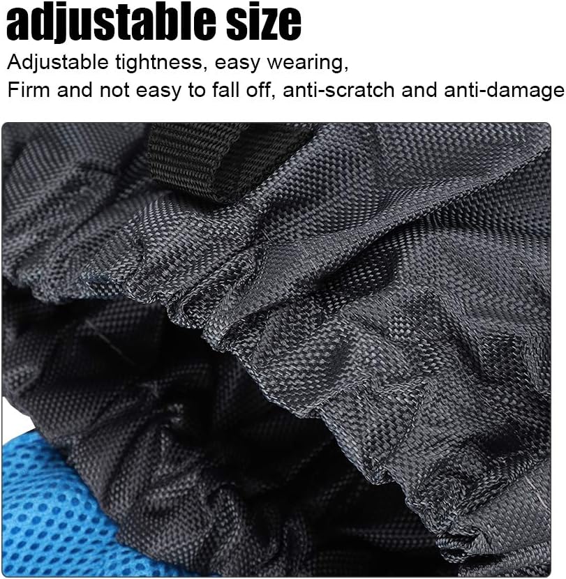 Jeanoko Oxford Cloth Anti-Scratch Indoor Pet Injuries Bag Paralyzed Dog Drag Pouch with Safety Lock Buckle(M)