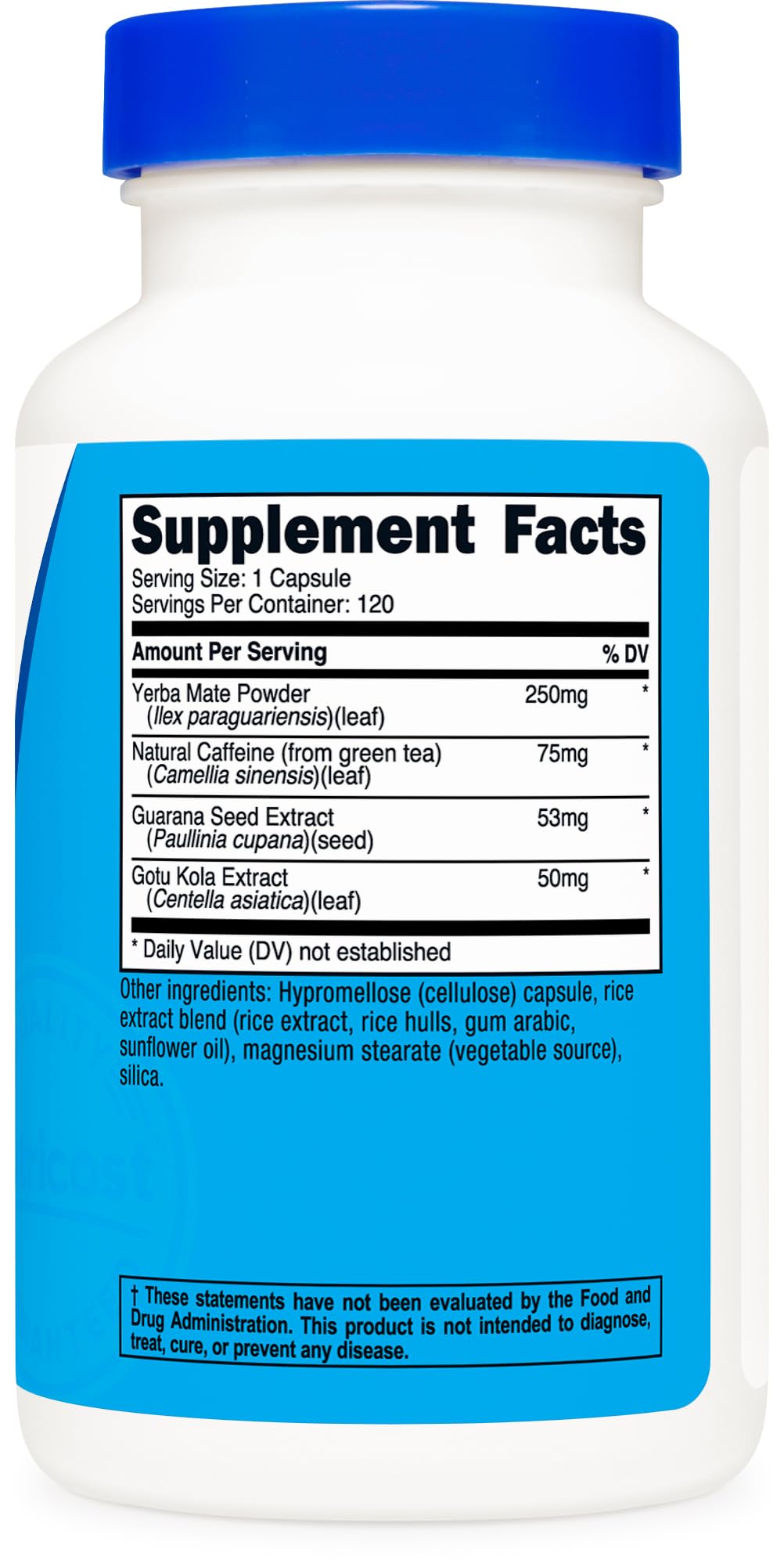 Nutricost Natural Energy Pills Complex 120 Capsules, Gluten-Free, GMO-Free — Amazon image 5