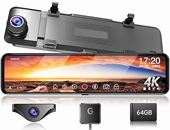 Amazon | JADO ドライブレコーダー ミラー型 4K 高画质【最新