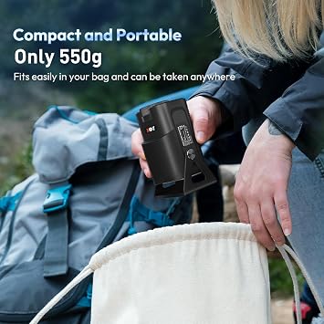 Portable Mini Projector XGODY Gimbal5 - Mini Smart Android 11 HD Projector Supports 1080P 4K WiFi6 BT Home Theater Video Projector with 180 Rotatable Stand Auto Keystone for Android, iOS Matte Black