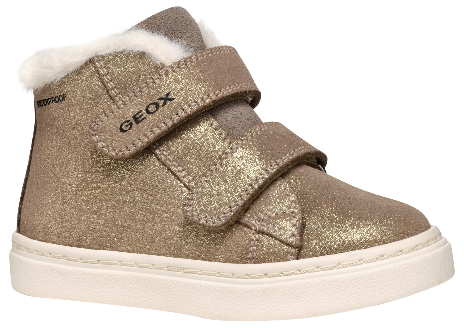 Geox Baby Girls B Nashik WPF Sneaker, Grey, 5 UK Child