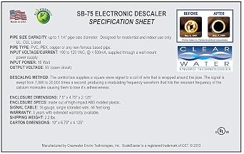 Scale Blaster SB-75 Water Conditioning System RT