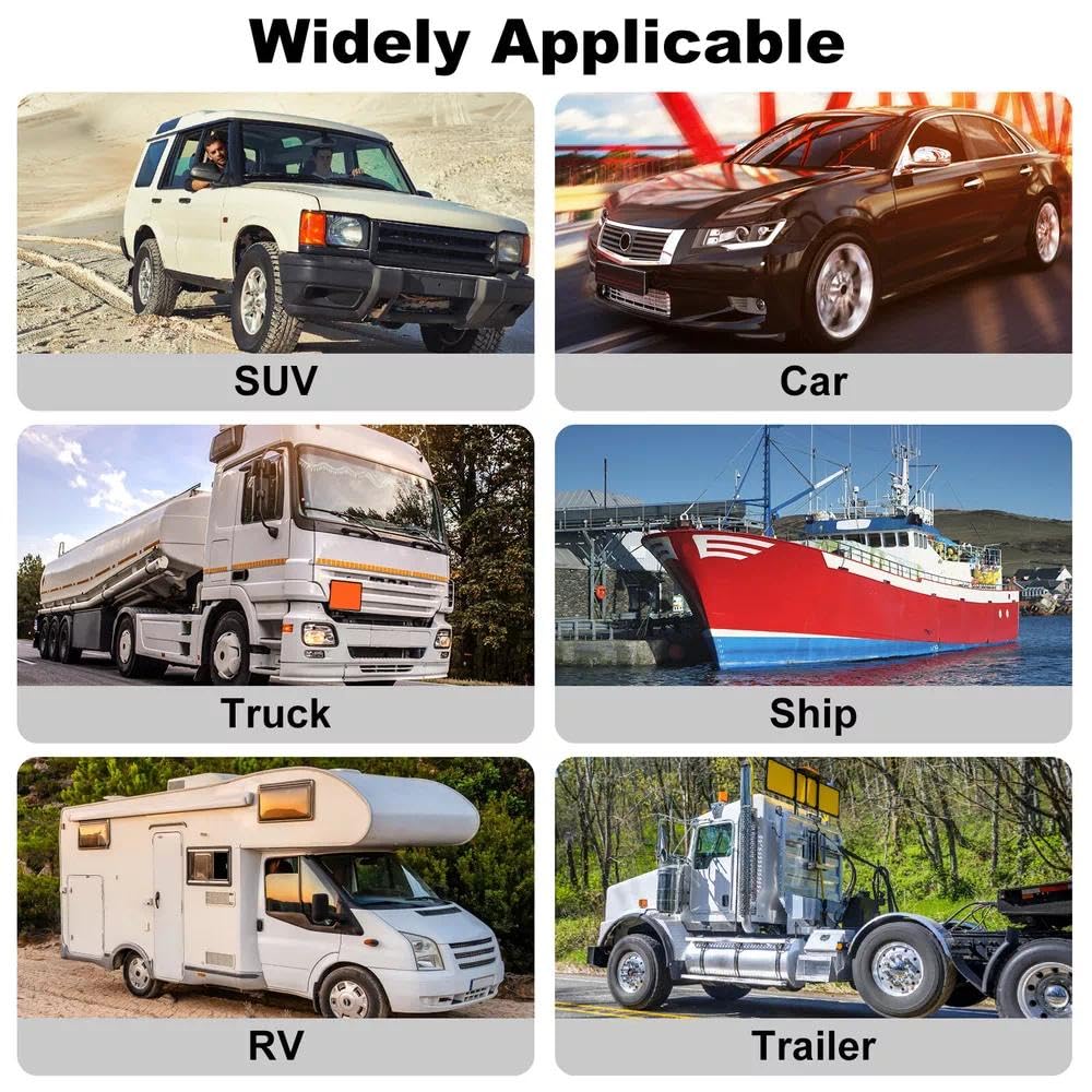 2026 New Upgraded Digital Display 12V 240A Battery Kill Switch Remote Battery Disconnect Switch for Auto RV ATV and More