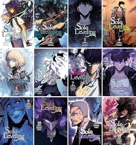 Solo Leveling Manga Series, Vol 1-11, 11 Collection Books Set by Chugong