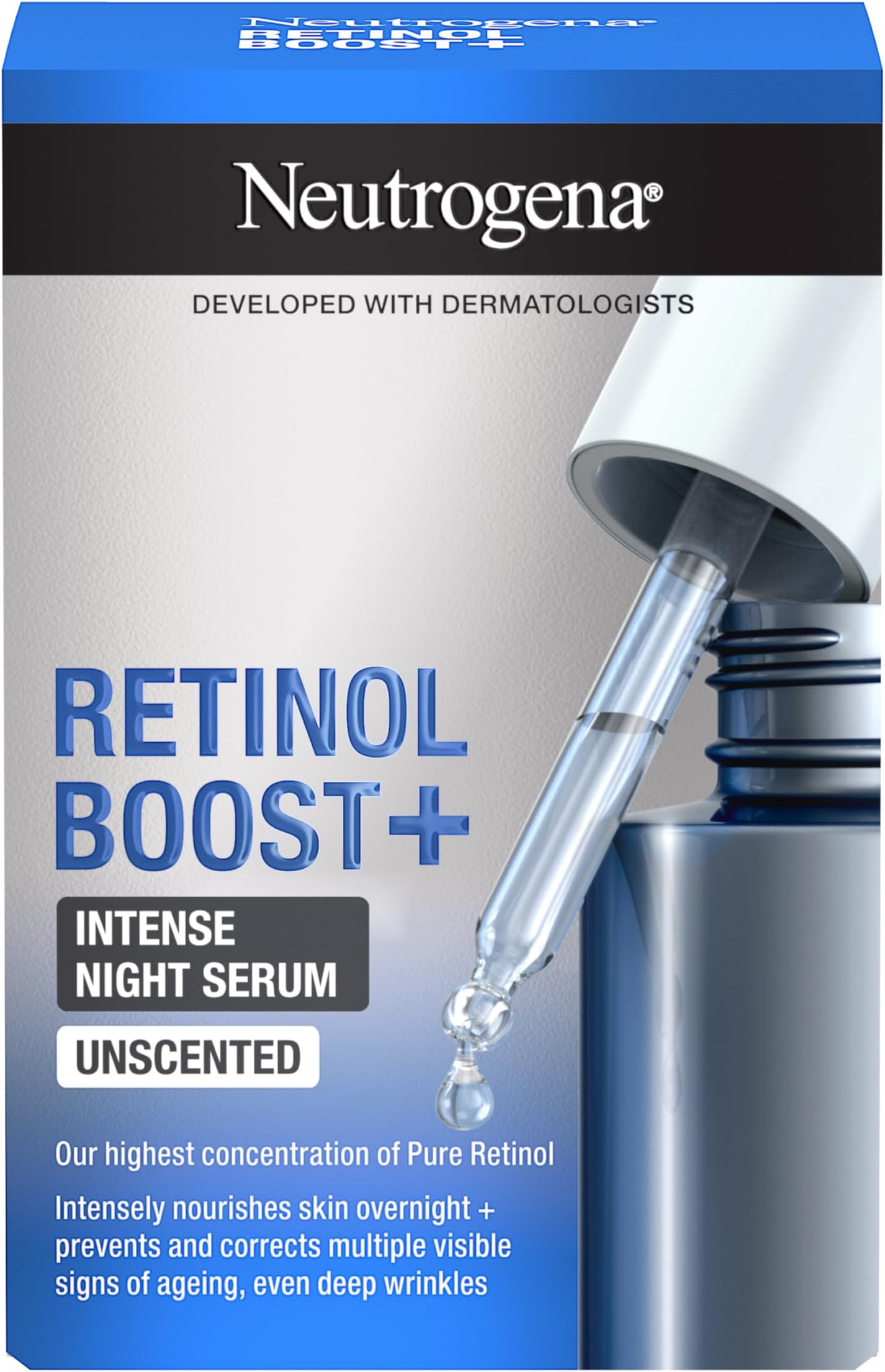 Neutrogena Retinol Boost+ Intense Night Serum Y