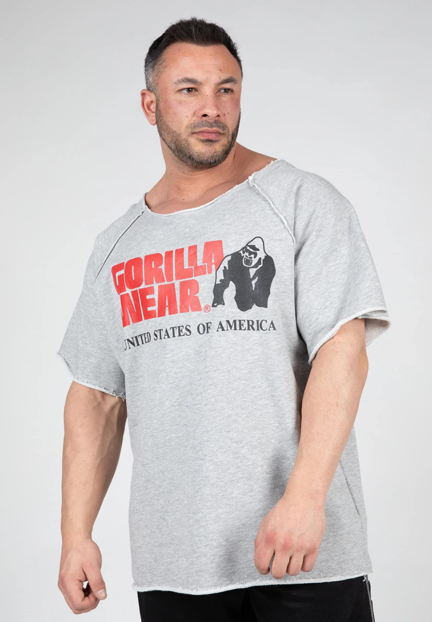 GORILLA WEAR Classic Workout Top Dark Green