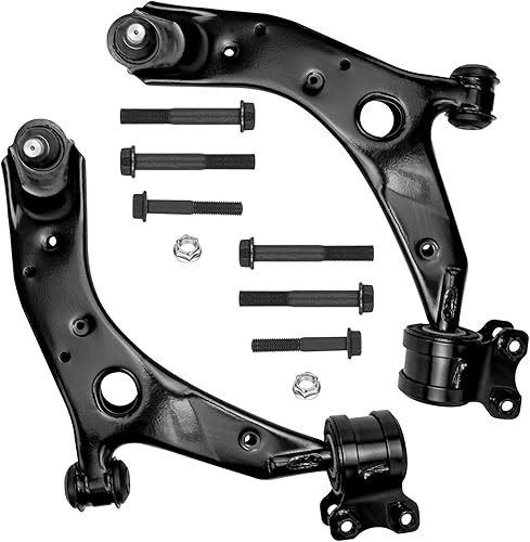Miniatura 2 de Detroit Axle - Kit de suspensión delantera de 12 piezas para Mazda 3 2004-2009, Mazda 5 2006-2015, 2 brazos de control inferiores con rótulas