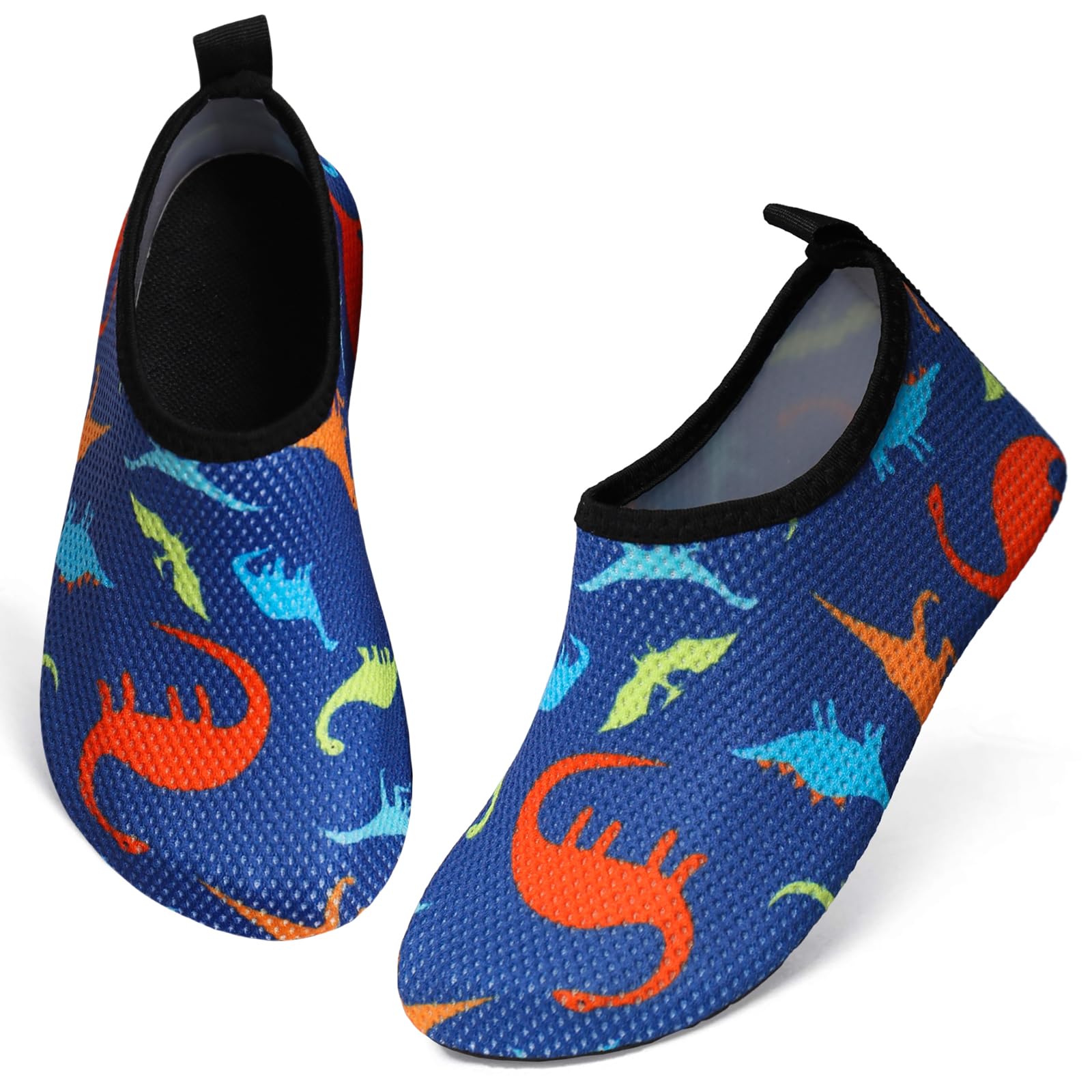 TMEOG Scarpe da Scoglio Bambino Bambina Scarpe Mare Acquatiche Piscina, Scarpe da Spiaggia da Acqua da Immersione Bagno Surf Nuoto per Ragazzi Scarpe a Piedi Nudi Bambini 22-33EU