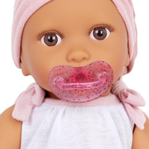 LullaBaby poupée bébé réaliste 36 cm, Corps Souple, Tenue Amovible - 4