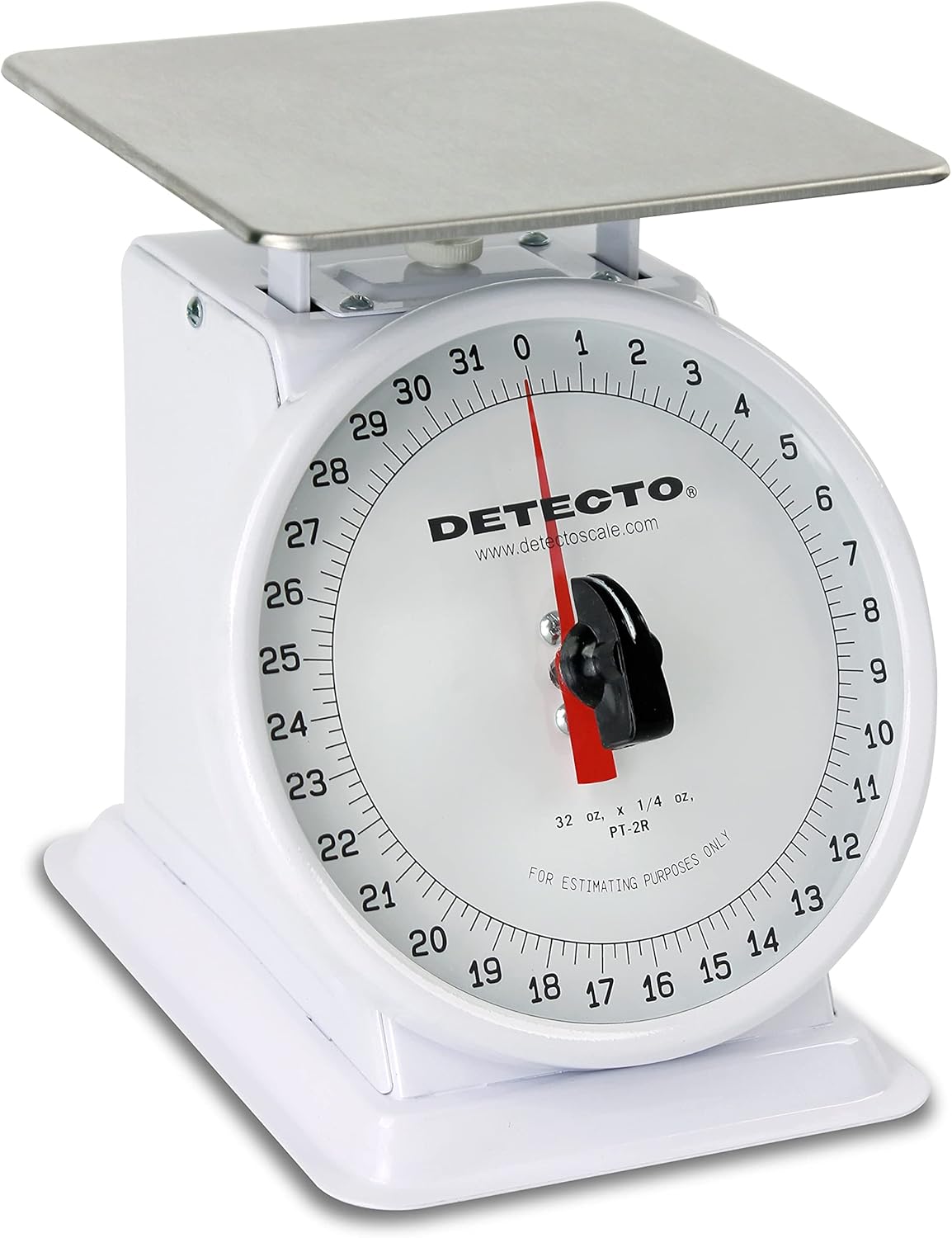 Detecto Enamel Finish Rotating Dial 32 Oz Portion Scale