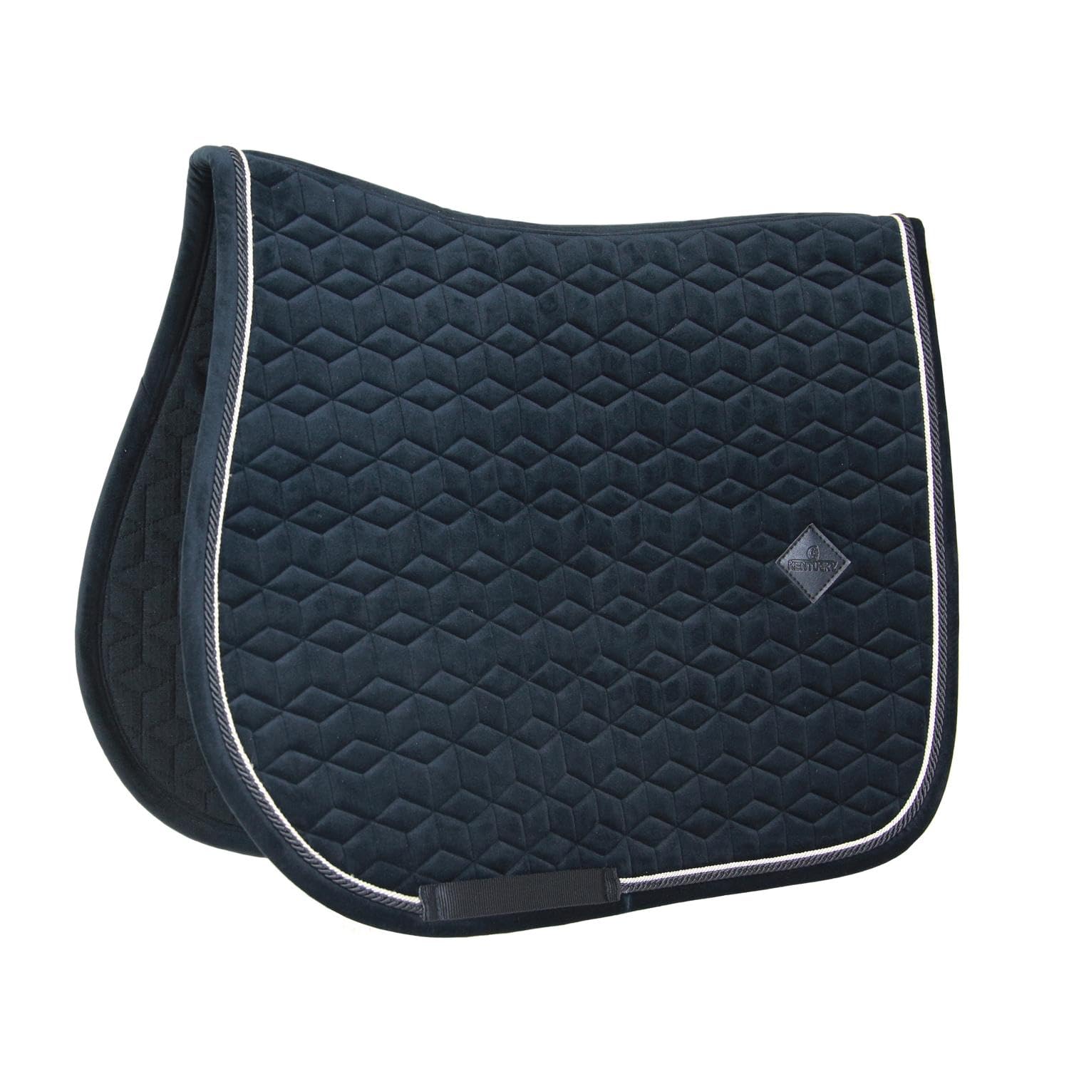 Tapis de selle FULL - Noir - Velours - Saut d'obstacles