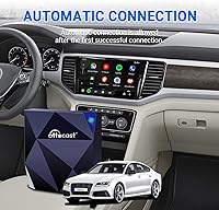 Vista 3 de OTTOCAST A2Air - Adaptador inalámbrico Android Auto – 10s de conexión automática de velocidad rápida, 2025 actualizado Android Auto adaptador