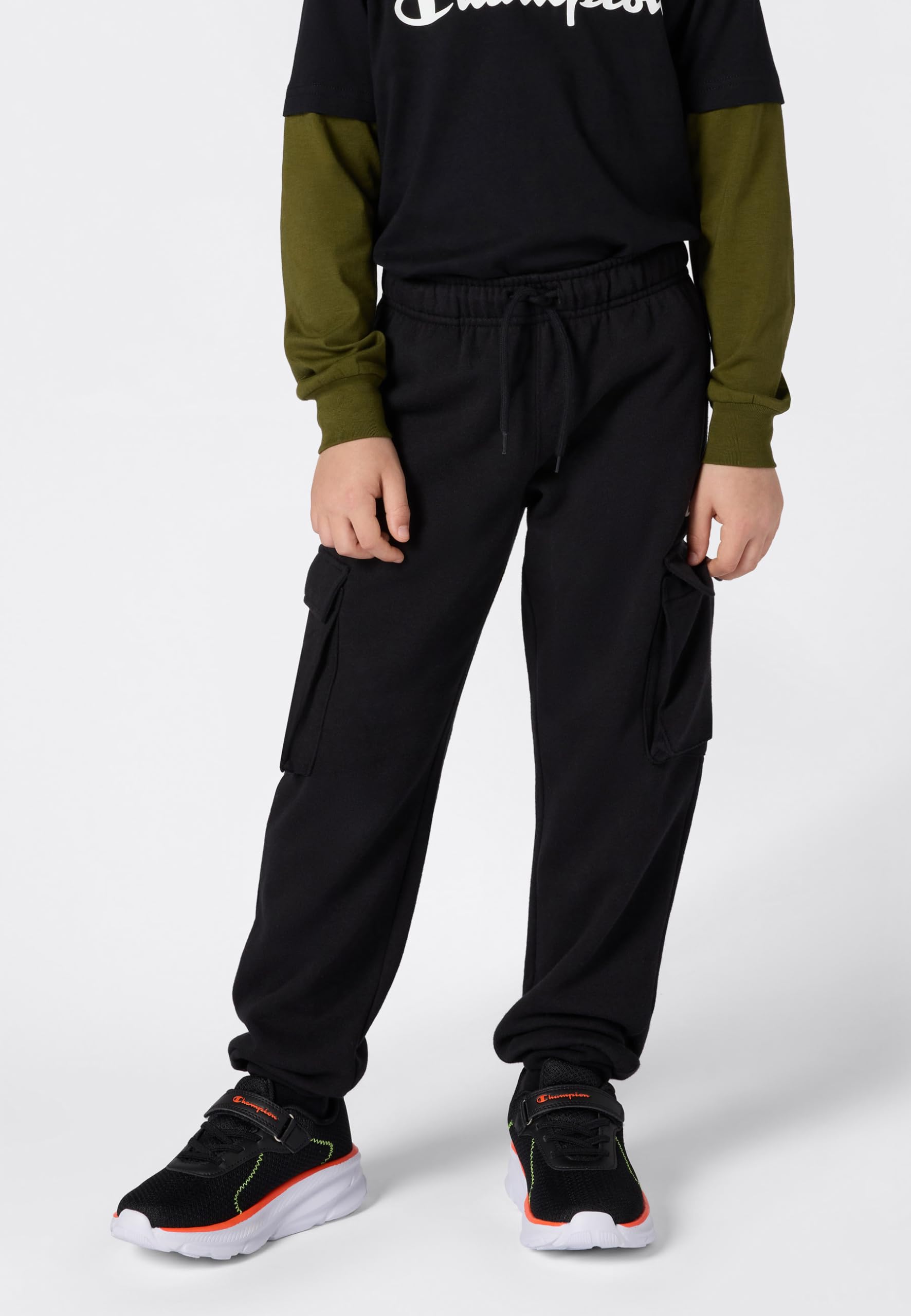 Champion Icons Polar Rib Cuff Cargo Spodnie dresowe dziecięce