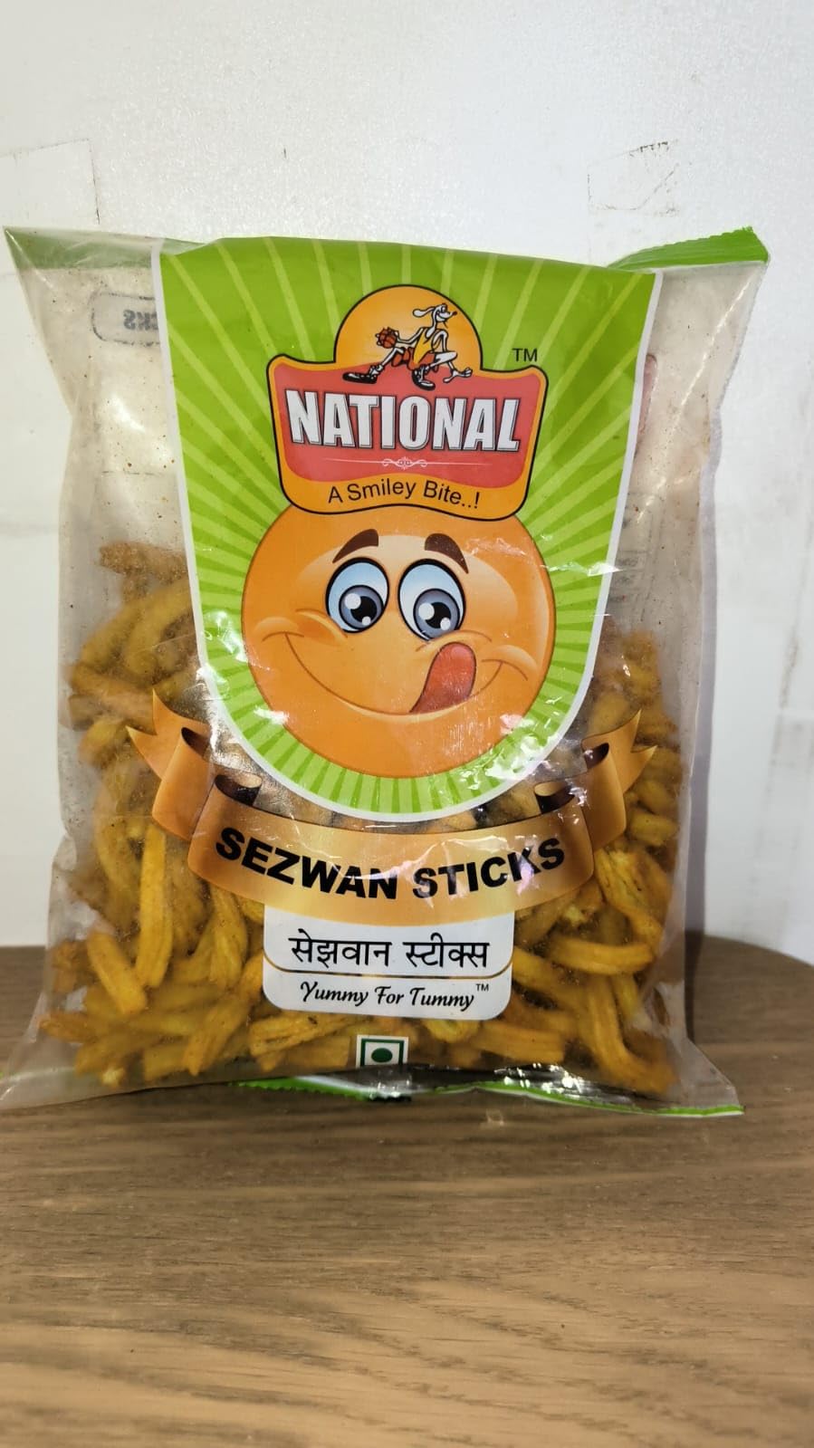 NATIONAL-A Smiley Bite Party Snack Sezwan Sticks | Healthy Snack Ready to Eat Hot & Spicy(Pack Of 5) 180 Grams Each Pack - Image 7 thumbnail
