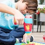 Educational Insights Design & Drill Power Drill, Compatible with Design & Drill Sets, Real Working, Kid-Friendly Toy Drill, Look