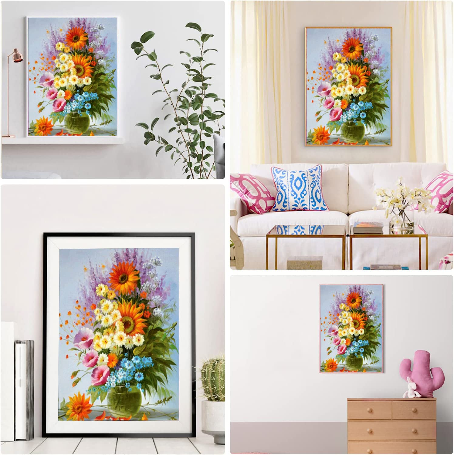 Xxzfcy Kit De Peinture Diamant 5D - Kit De Peinture Diamant - Cristal