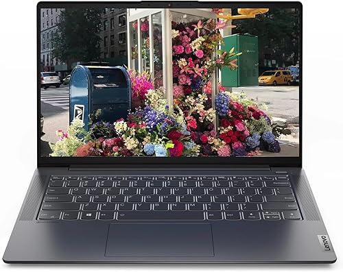 Lenovo IdeaPad 5i, pantalla FHD IPS de 14 pulgadas, lector de huellas dactilares, procesador Intel Core i5-1135G7 (Beat i7-1160G7) de hasta 2.4 GHz,