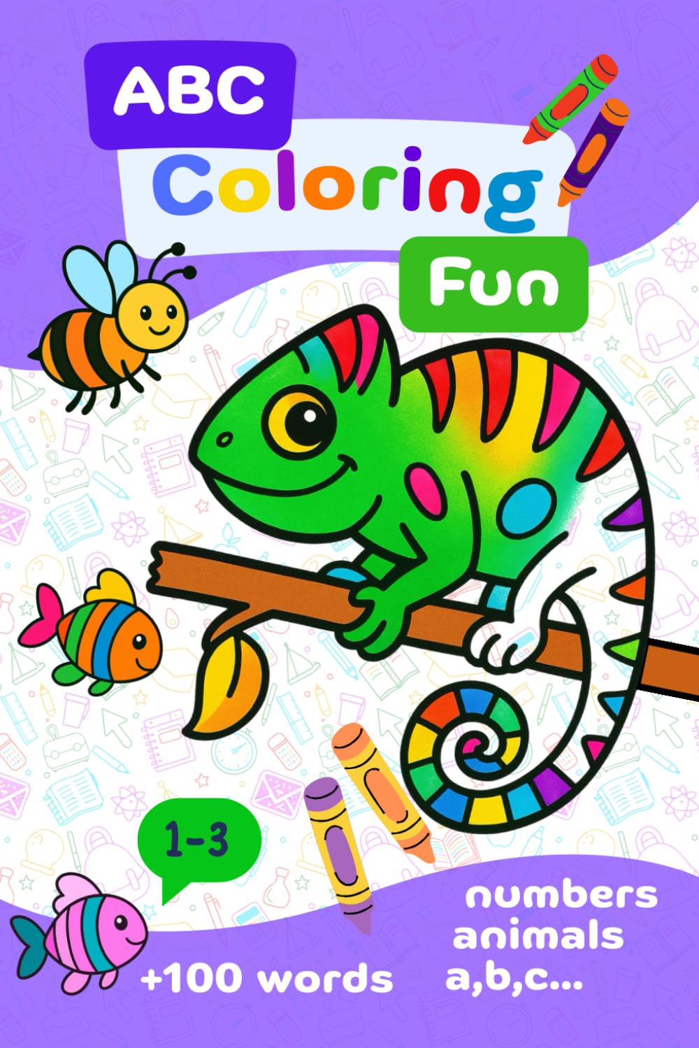 ABC Coloring Fun: An Alphabet Coloring Book for Little Learners
