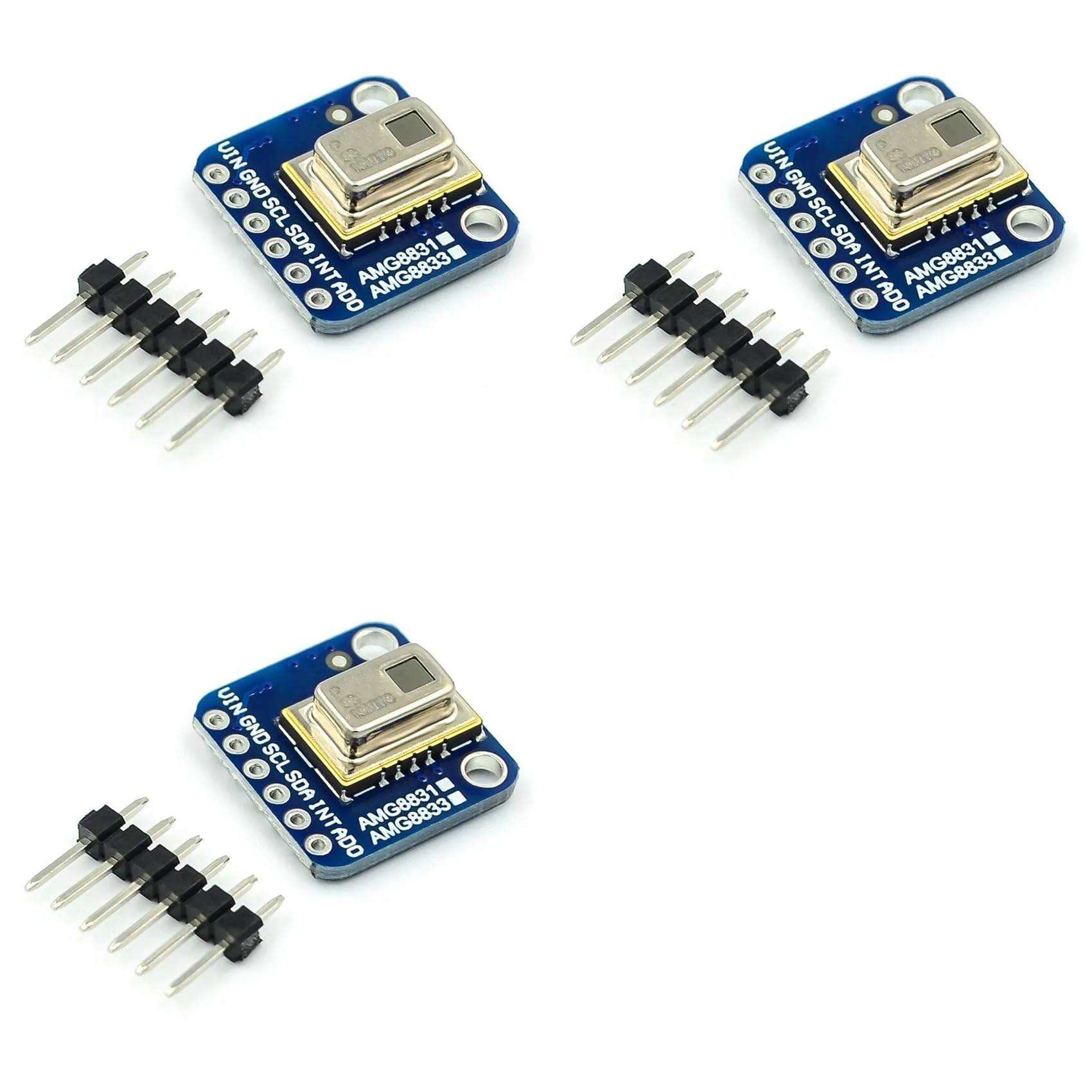 Jnchdghwa As Shown 3X Amg8833 Ir 8X8 Thermal Imager Array Temperature Sensor Module 8X8 Infrared Camera Sensor