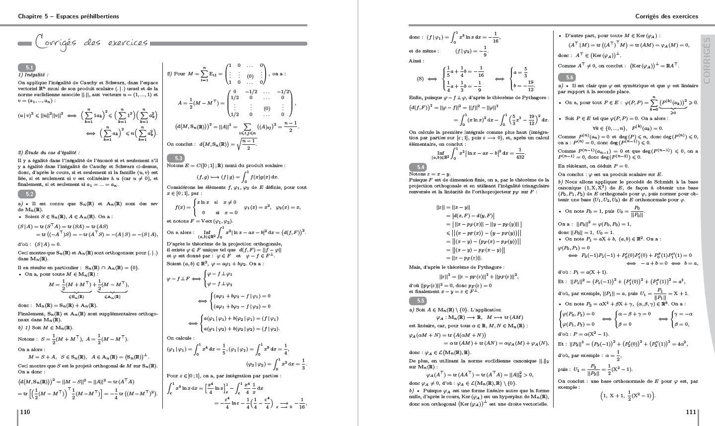 Maths Méthodes et Exercices PC/PC*-PSI/PSI*-PT/PT* - 5e éd.