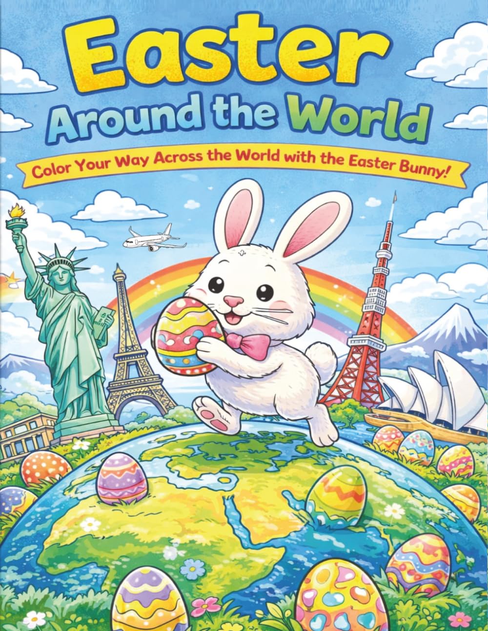 Easter Around The World: Color Your Way Across The World With The Easter Bunny