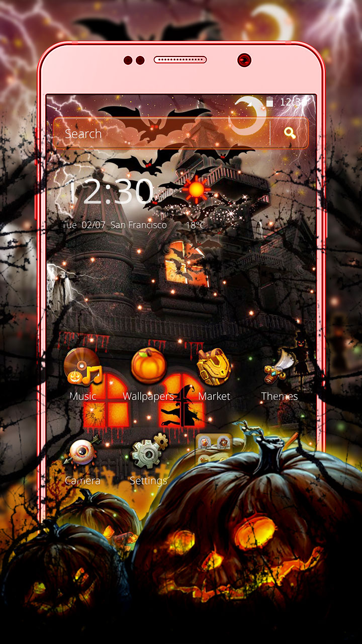 Scary Happy Halloween Theme:Amazon.com:Appstore for Android