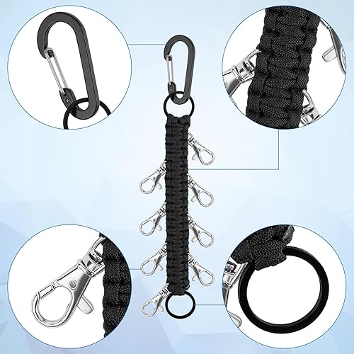 Miniatura 4 de 2 soportes para arco para mochila, grande y pequeño, multifuncional, soporte de arco de paracaídas, para adolescentes, niñas, escuela secundaria,