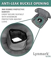 Vista 4 de Lynmark 2 fundas protectoras para asiento de automóvil para entrenamiento de orinal – Almohadillas suaves impermeables para niños pequeños y asiento