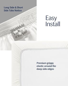 REST Evercool+ Cooling Fitted Sheet for Hot Sleepers, Twin