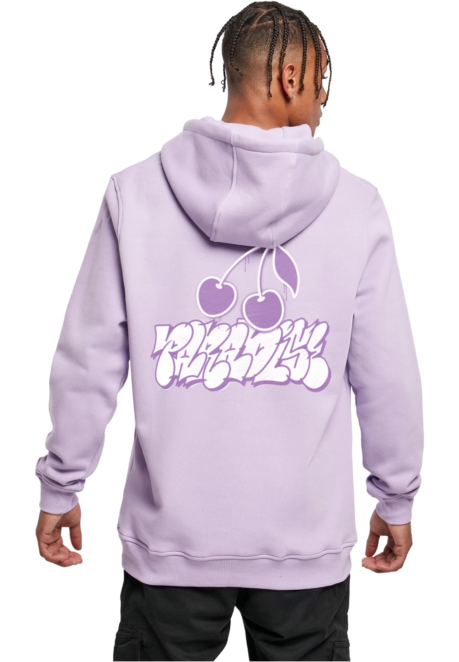 Mister Tee Męska bluza z kapturem Paradise Cherries – luźna bluza z kapturem w stylu Streetwear z nadrukiem z przodu i z tyłu, na co dzień i w czasie wolnym