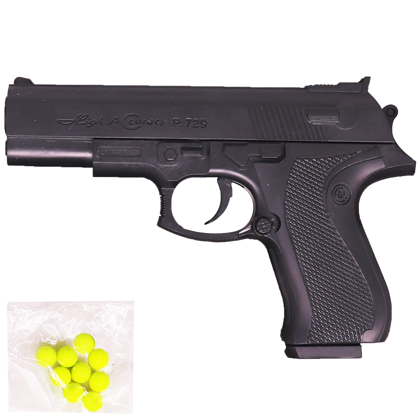 Hand Gun Toy Pack of 1 BB Bullets 24 PCS Pistol Mouser Years + 2 5 10 Age Revolver Birthday Gift Plastic Gun