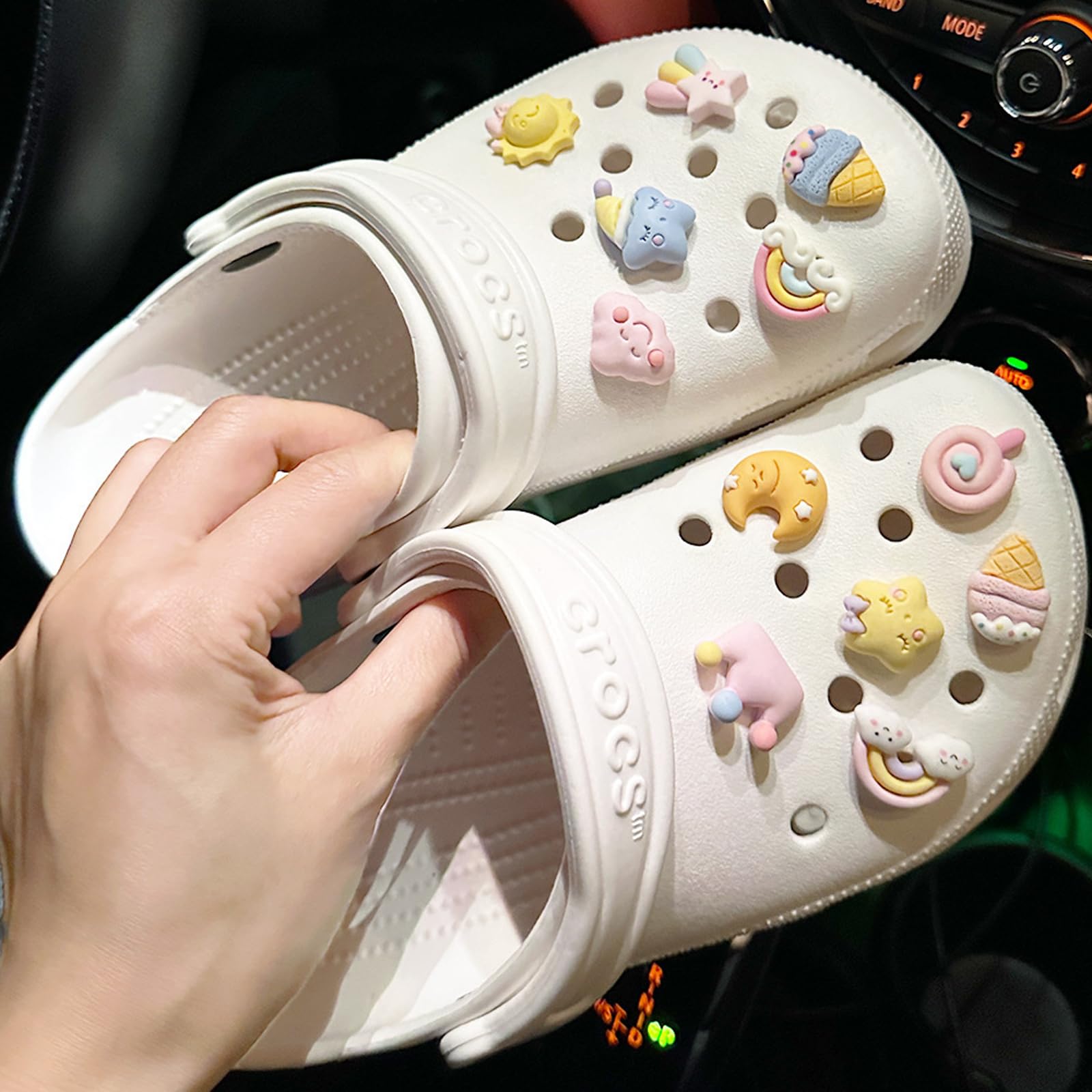 26 Piezas Adornos para Zapatos, Shoe Charms, Decoración para zapatos Zuecos, Pins Decorativos, Accesorios y Adornos, para Regalos de Niños Fiesta Cumpleaños