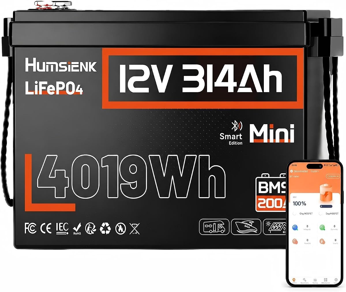HumsiENK 12V 314Ah