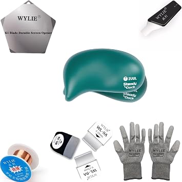 2UUL DK01 Steady Dock Anti-Fatigus Wrist Rest for Repair Work 2Pcs/Set WYLIE Professional Soldering Tools 11Pack