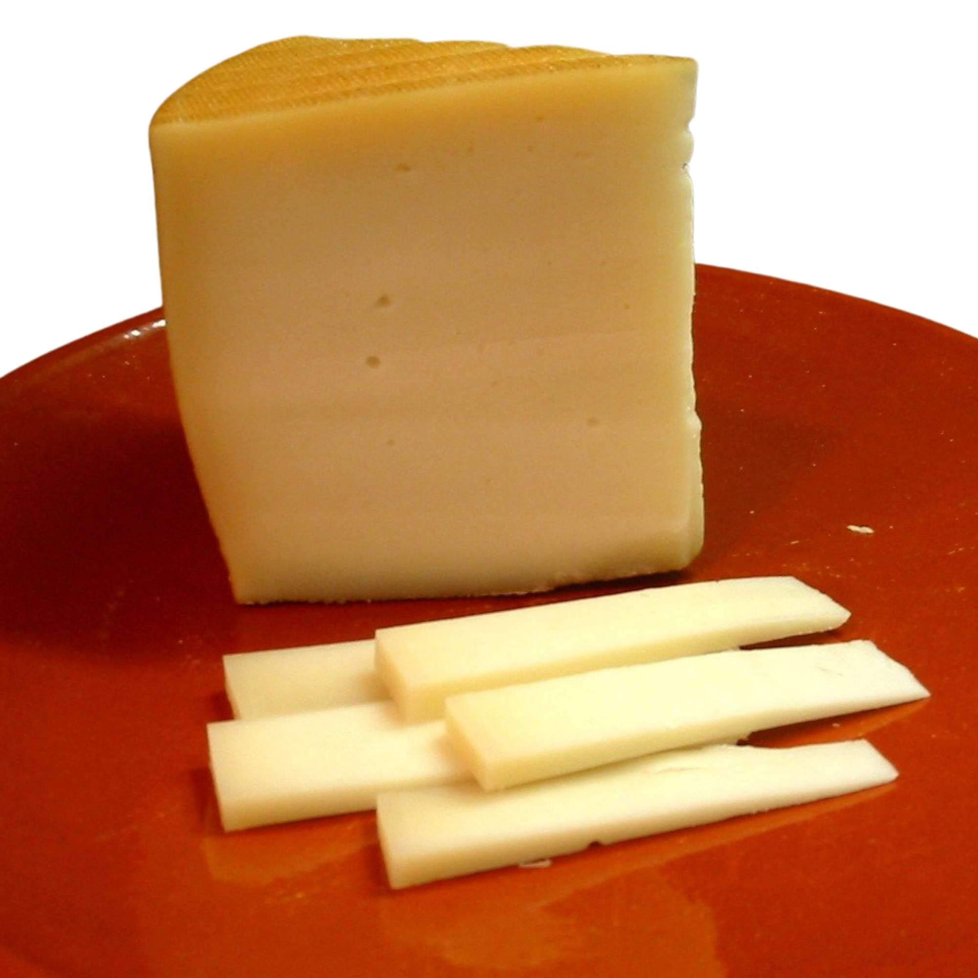 Queso Idiazabal Blanco - Elaborado con Leche Cruda de Oveja Latxa - Peso Aproximado 1000 gramos - Ideal para comer solo o acompañado - Queso de Oveja Idiazabal