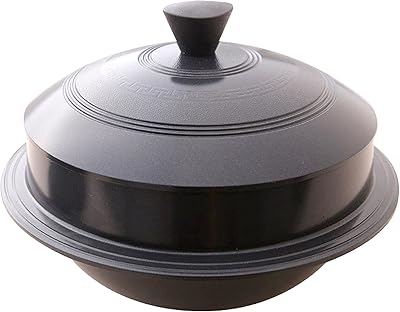 IH KOREAN Traditional Iron Pot Rice Gamasot Ceramic Cauldron_Made in Korea_24cm