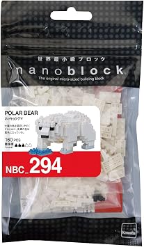 Kawada Nanoblock Polar Bear NBC_294