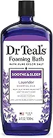 Espuma de Banho do Dr. Teal com Pure sal Epsom, Soothe & Sleep com Lavender, 34 Onças, roxo, 3030009
