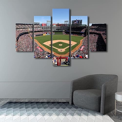 Miniatura 289 de Decoración de pared, lienzo para estadio deportivo de Estados Unidos, arte de pared moderno Fenway Park en Boston, arte de pared para oficina, sala