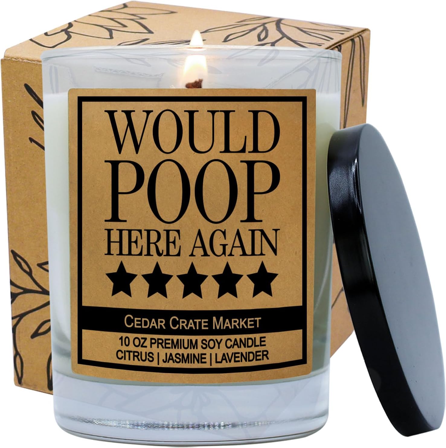 Housewarming Gifts New Home 2025 for Women Men Friends - Funny House Warming Candle, Cool Neighbor Present Ideas for Hostess, Welcome, Homeowner, Apartment, Birthday, Moving,100% Soy Wax, Made in USA