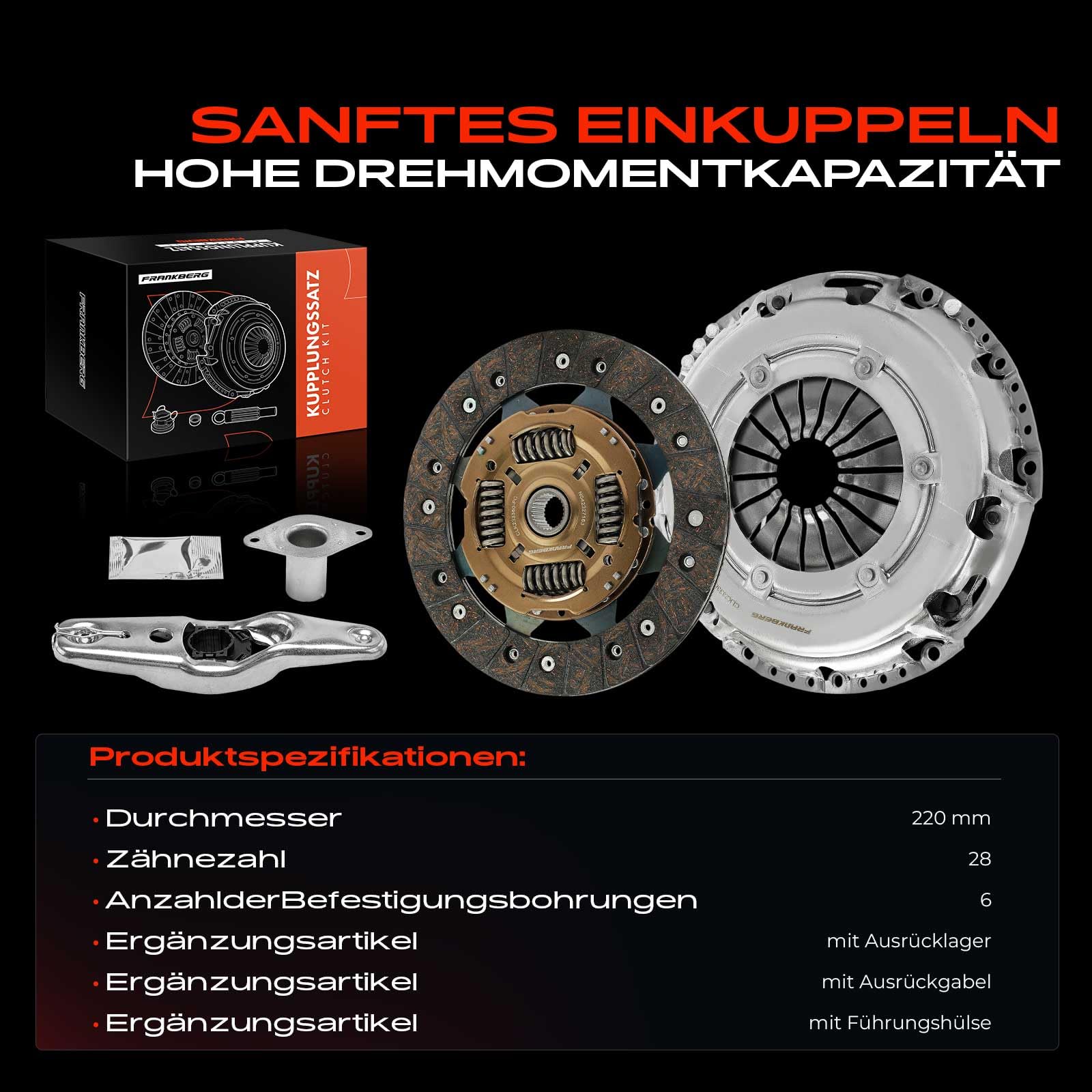 Frankberg Kupplungssatz 02T141153F