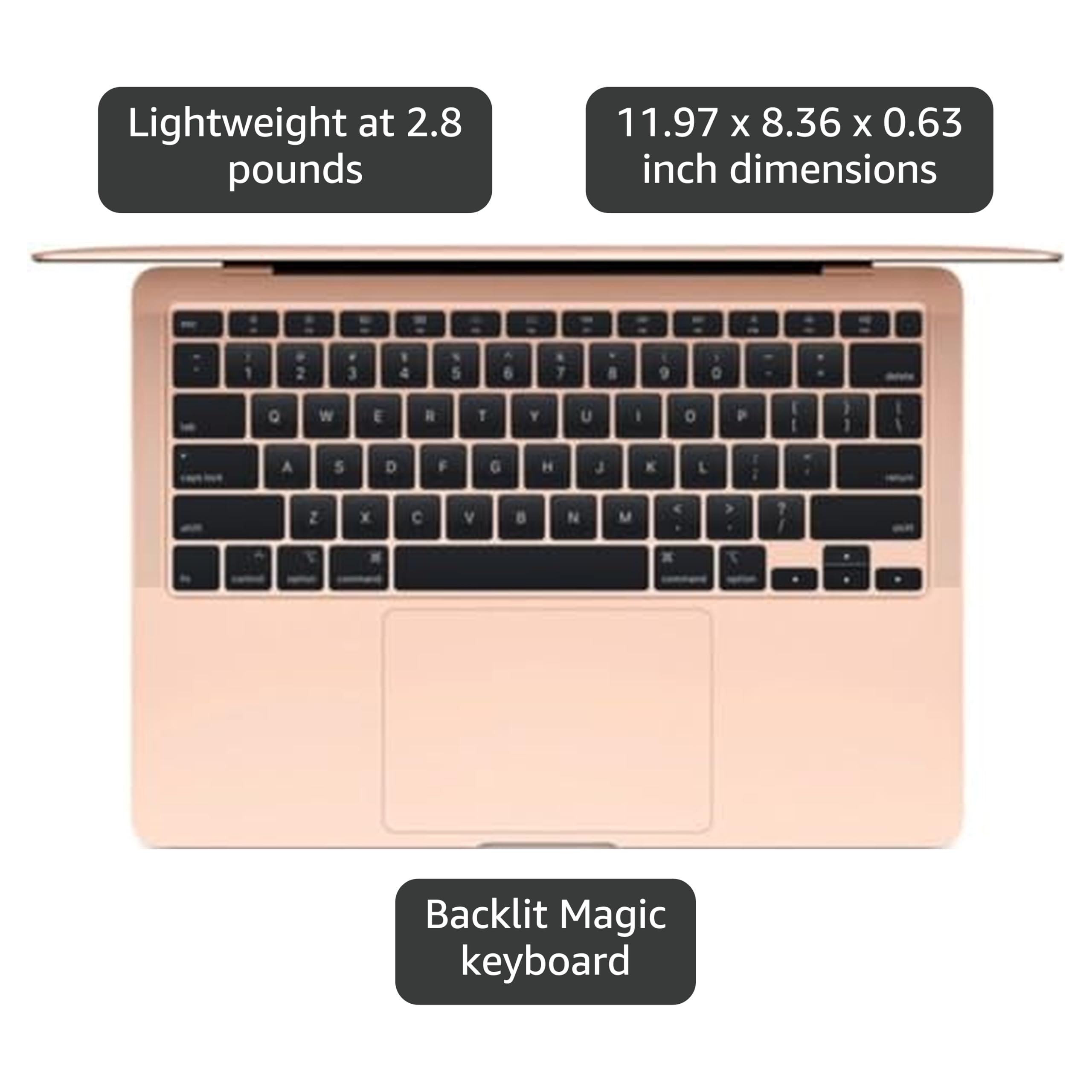 Amazon.com: Apple MacBook Air 2020 13.3-inch (Intel Core i7, 8GB