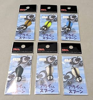 Amazon.co.jp: ZEAL アライくん スプーン 1.3g 6個セット ズイール