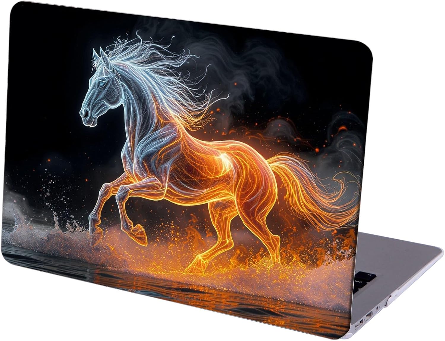 Compatible with MacBook Neo 13-inch, Hard Shell Case with Keyboard Cover and Screen Protector (A3404 A18 Pro chip, 2026 Release) - Horse MC21004