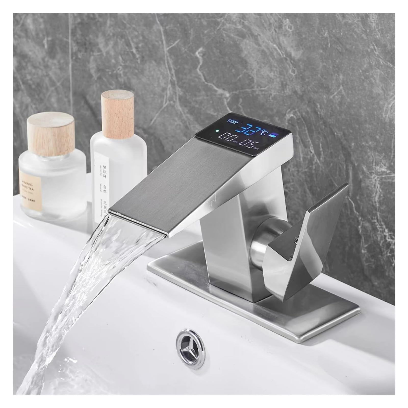 Mitigeur eau chaude et froide intelligent pour routine bien-être